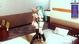 和女友试试女同玩法？