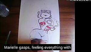 audiobook storage closet cartoon adventure