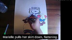 audiobook storage closet cartoon adventure