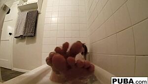 Busty Brett Rossi Baths Horny 😏