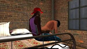 Met my Stockholm syndrome at a highway motel for some sex