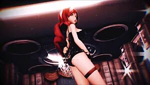 Neo In Lingerie Teasing Small Tits