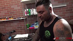 Holy Hell, Australian Beauty Amber Luke Shows Off New Nose Tattoo!