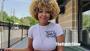 Thick Yella Boned Liv Wild Contrasts Small Waist With Fat Pussy And Big Ass Worship