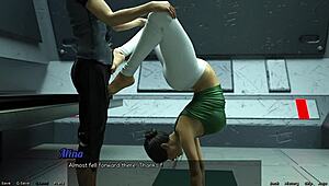 Shy emo girl stranded in space