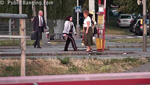 Sangat Keren Seks Orgy Jalanan Publik Gadis Muda Bang Keras