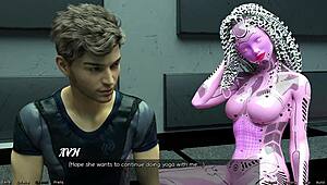 Shy emo girl stranded in space