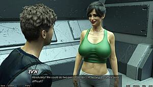 Shy emo girl stranded in space