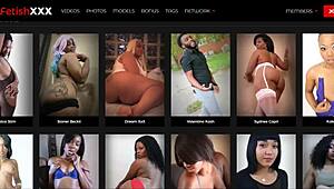 Kay Kush Interracial Bondage And Femdom Dare!