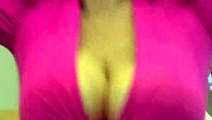 Blonde Gets Wet Riding In Gym, Clothes Turn Transparent!