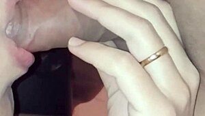 Hey, why’s my wife deepthroating my best friend and eating his cum?