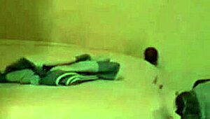 Hansel teaches the sexy cute model how to fuck in missionary position.