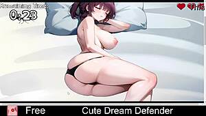 cute dream defender in anime game