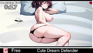 cute dream defender in anime game