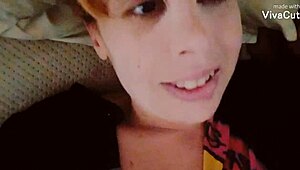 Flat Earth Slut Fingers Her Tight Pussy in a Solo Show! 🔥