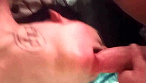 Fucking pussy and throat close up 😏