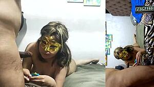 Paying the Debt - Hey, My Mouth Hurts from Sucking, Take My Wet Pussy Instead