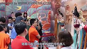 2023 Guangzhou Adult Exhibit Shocks Me with Wild Chinese Doll Action!