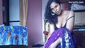 hey, check out indian pornstar babe lily ripping clothes for sex