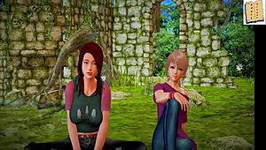 my new family 107: wild DOGGYSTYLE and MISSIONARY hentai action with big ass.