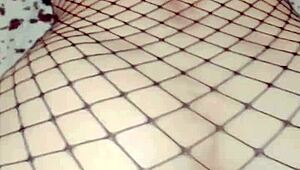 Beautiful wife in erotic lingerie gets a hot anal fuck on cam