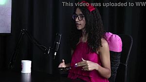 Wow! Can You Handle This Brazilian Transsexual Dominatrix in Red Sheer?