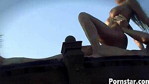Big titted kendall brooks fucked outdoors!