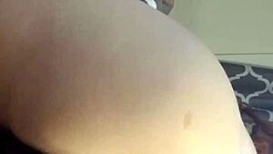 masturbation turns into humiliation for teen with big tits outdoors