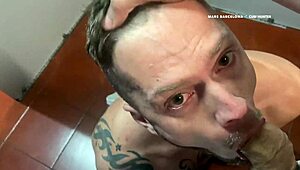 emotional gay cruising dump with rough muscular neighbor