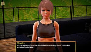 Blonde Teen Joins New Family Adventures