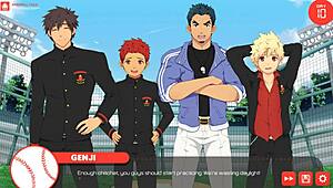 Rushing through the bits in Bacchikoi Ichiru route part 02, with hot gay action! 🔥