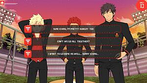 Rushing through the bits in Bacchikoi Ichiru route part 02, with hot gay action! 🔥