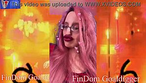 Findom Addiction Begins with Jerk Off Instructions in Glasses