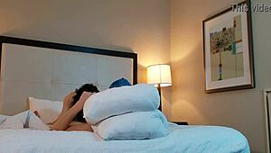 Petite Alternative Woman Performs Oral