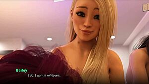 WVM 157 SEXY FOURSOME WITH THREE GORGEOUS TEEN 18+S RIDING BIG COCKS