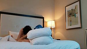 Petite Alternative Woman Performs Oral