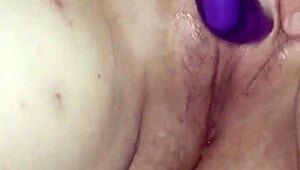 EX MASTURBATES WITH TOYS UNDER MALE DOMINATION