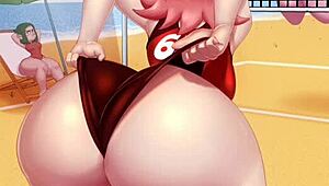 Do you want to see these big booty butt cheeks in hentai?