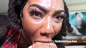 i fucked quincy roee's juicy wet mouth