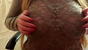 Ever seen DepravedMinx flash boobs in see-through at university?