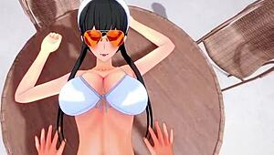 Watch Yor Forger In Bikini Pool Sex POV Spying Fantasy Anime Hentai