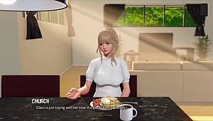 Ripples Anime Hentai: Milf with Big Tits Gets Clothes Ripped in Full Gameplay Part 1