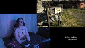 naked alan wake playthrough part 5 with big natural tits brunette lesbian