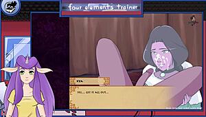 Milfy blowjob in avatar trainer bonus 😏