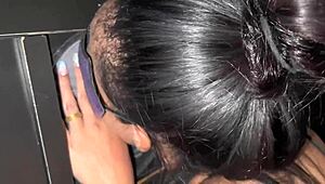 Dando A Buceta No Swing! Giving The Ass At Home With Amateur Choking Deepthroat And Orgasm On Natural Tits.