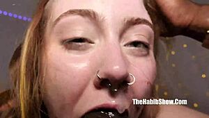 Make babygirl Gracie, the PAWG, squirt hard with Ace Hardz?