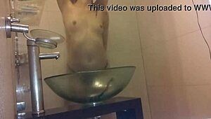 Me At 18 Fucking Tight Ass On Uruguay Coast Hotel Beach With Small Tits Babe