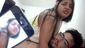 Aku genjot mertua brunette tetek gede keras bergoyang-goyang