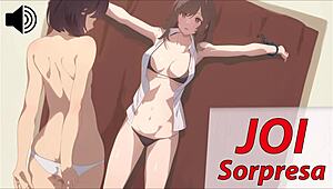 Joi-Überraschung, um Schulden mit Femdom-Anweisungen zu begleichen