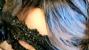 queen intensely pleasures in halloween costume